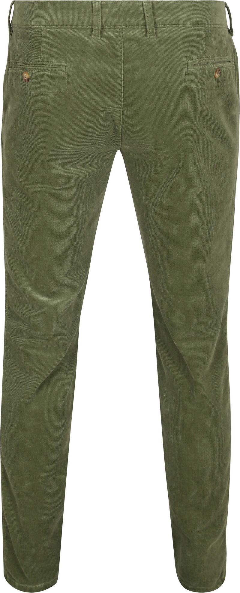 Suitable Chino Plato Corduroy Groen