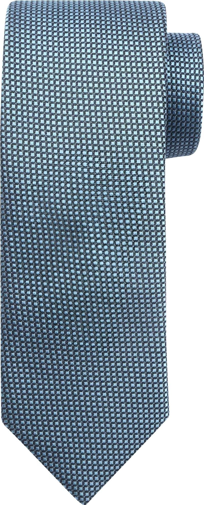 Suitable Zijde Stropdas Aqua -