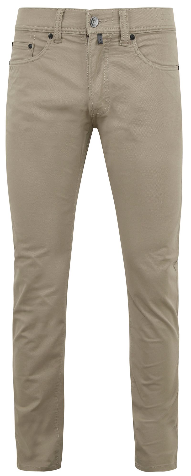 Pierre Cardin 5 Pocket Broek Antibes Vintage Kaki