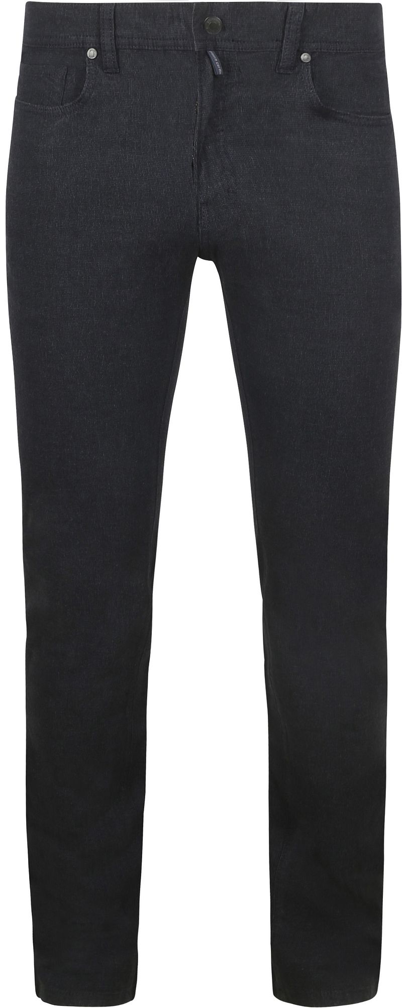 Pierre Cardin Trousers Lyon Tapered Druck Navy - Größe W 34 - L 34 günstig online kaufen