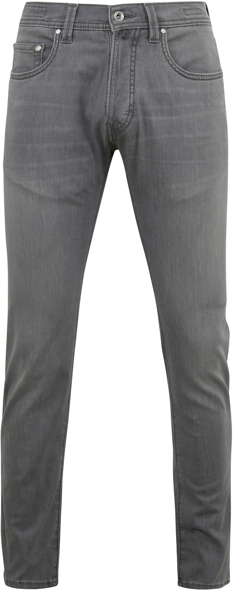 Pierre Cardin Hose Lyon Tapered Future Flex Grau - Größe W 35 - L 34 günstig online kaufen