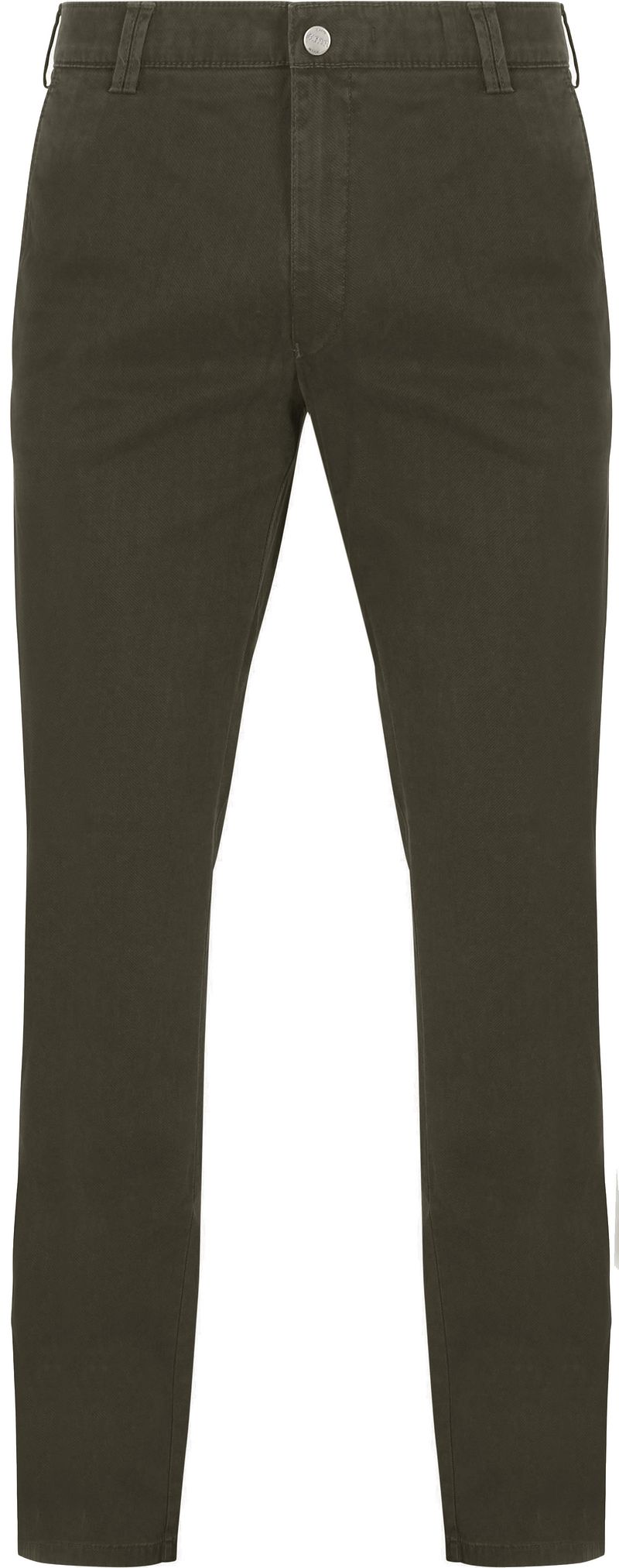 Meyer Chino Bonn Twill Olivgrün - Größe 54 günstig online kaufen