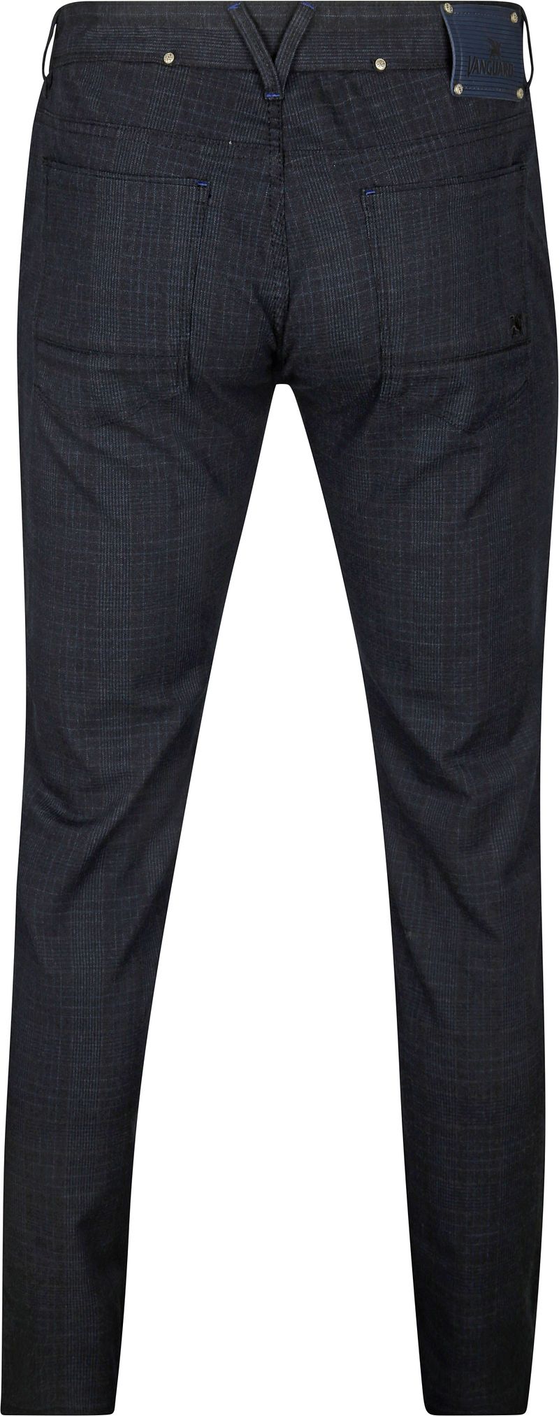 Vanguard V7 Rider Broek Ruit Navy