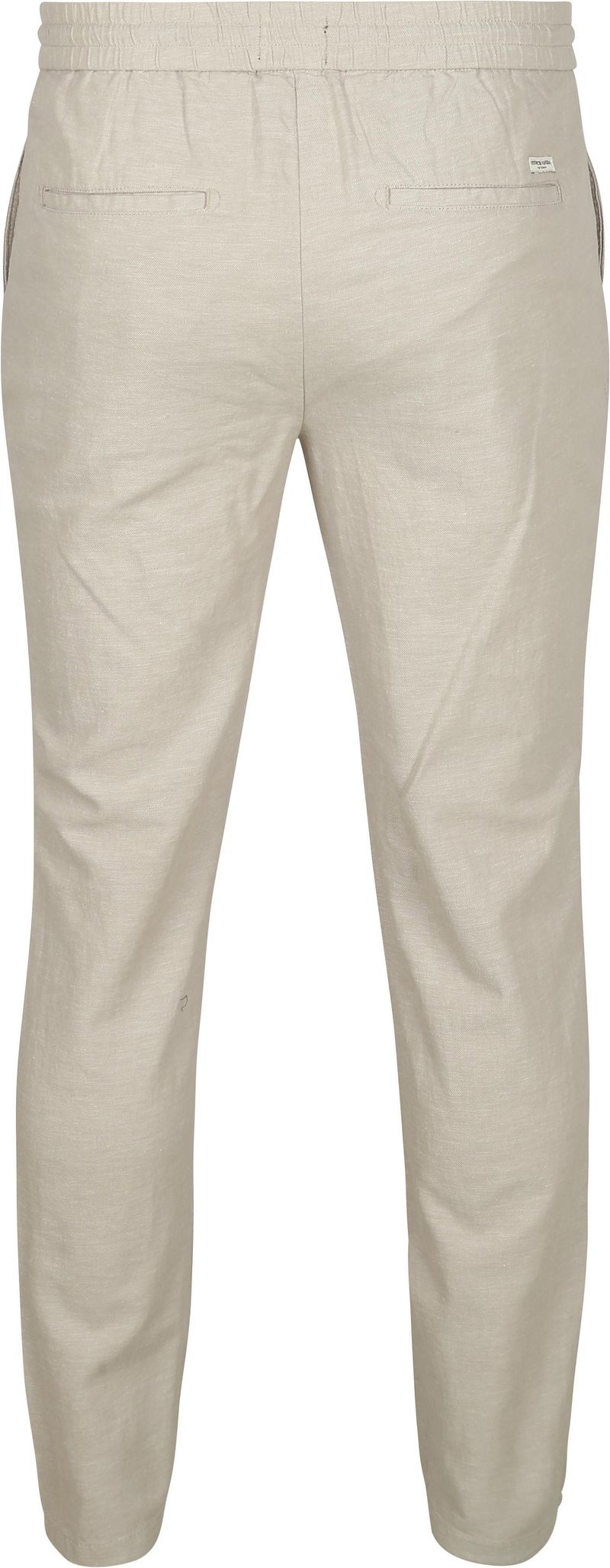 Scotch and Soda Chino Warren Linnen Greige