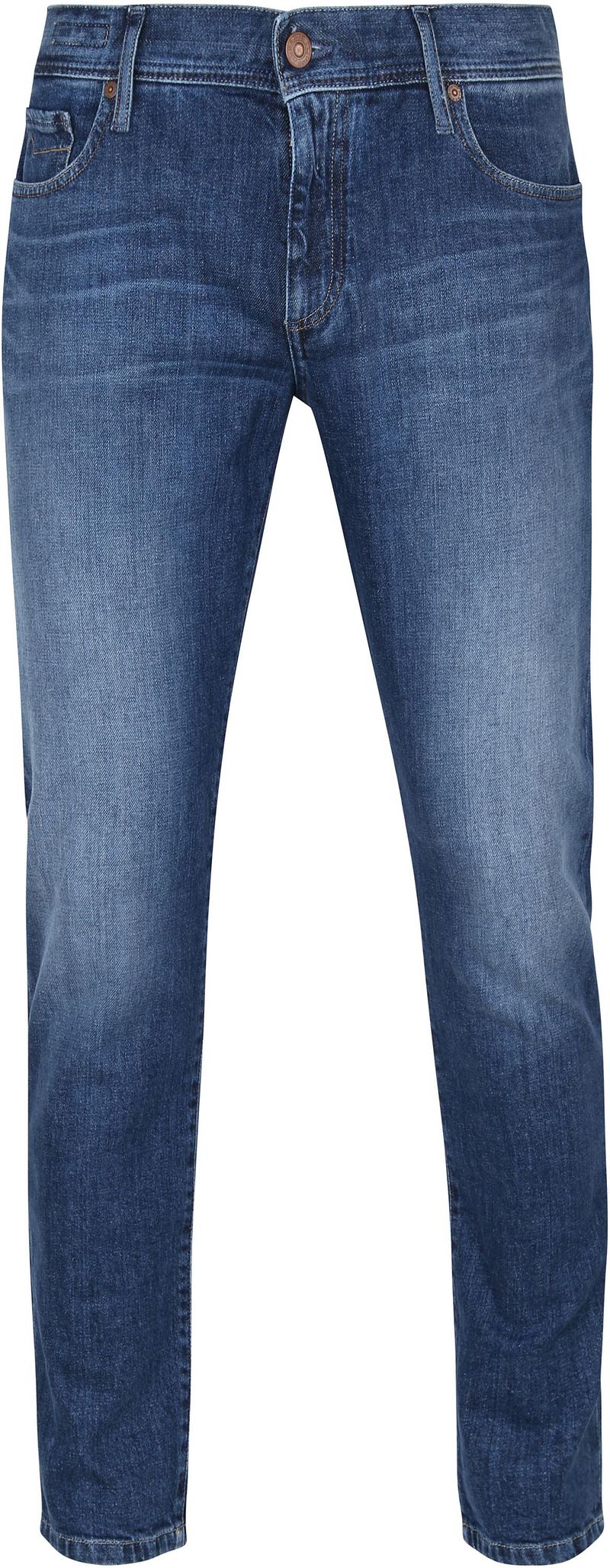 Alberto Slim Organic Denim Dark Blue - Größe W 33 - L 34 günstig online kaufen