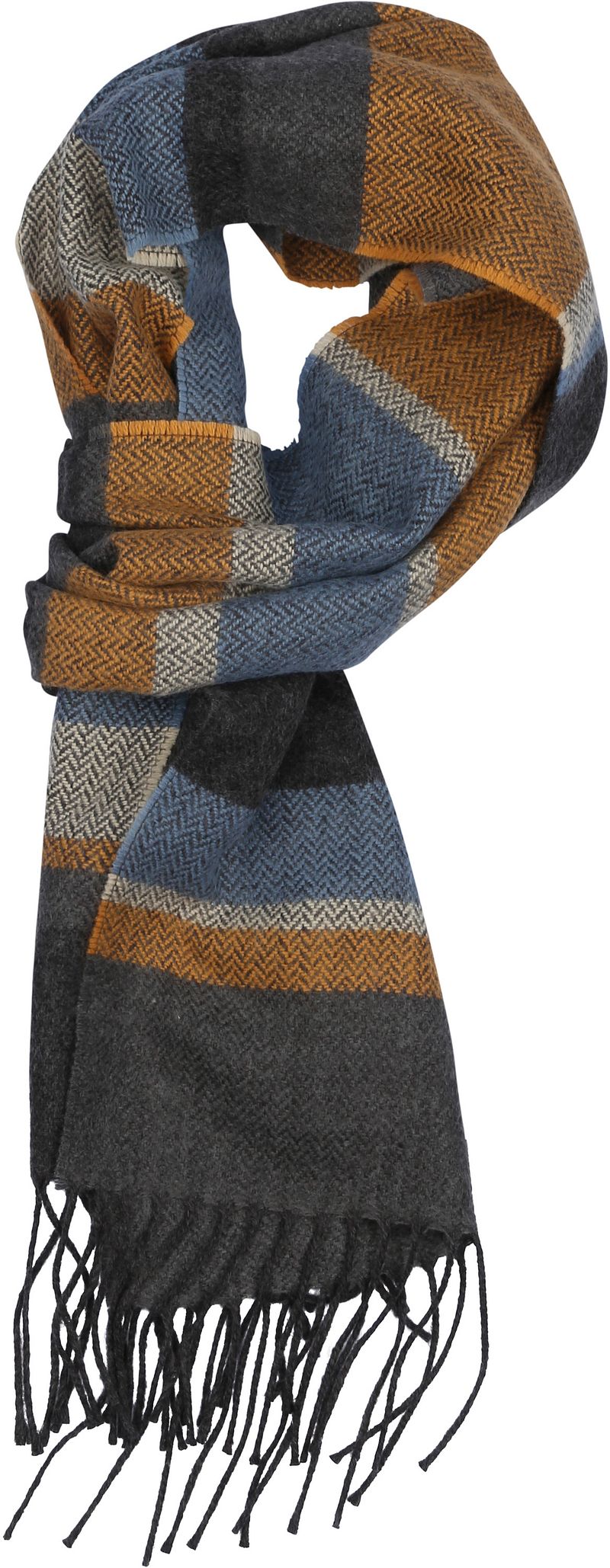 Echarpe pour hommes Blue Joune Multicoloré Gris Jaune