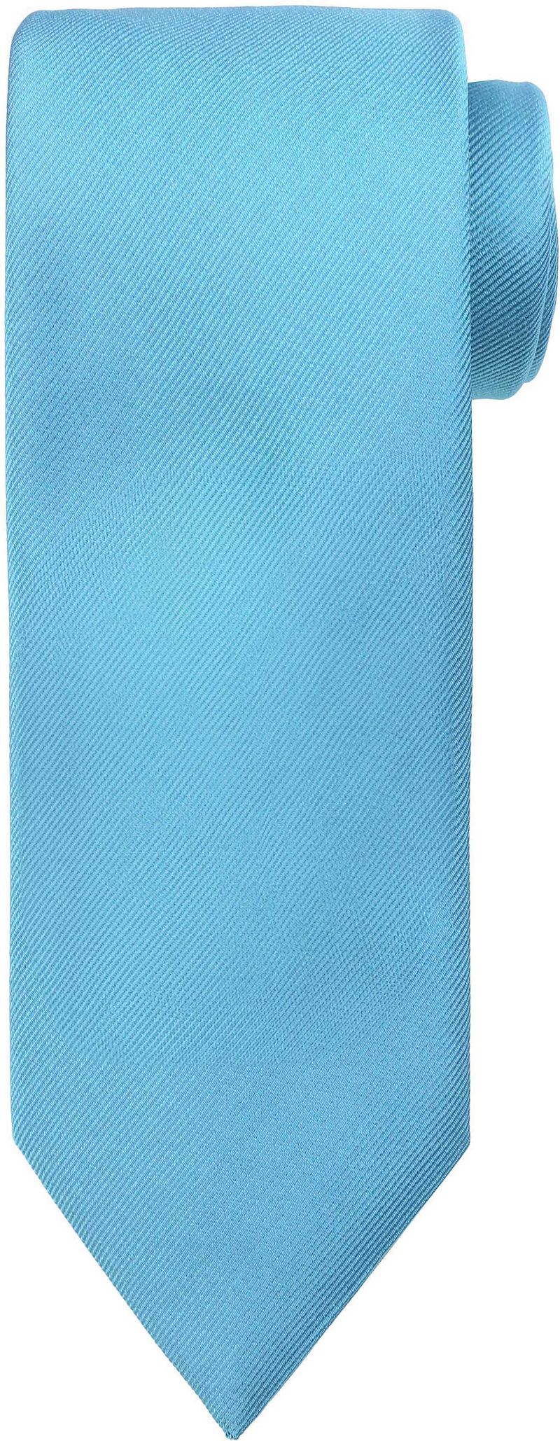 Profuomo Stropdas Twill Aqua -