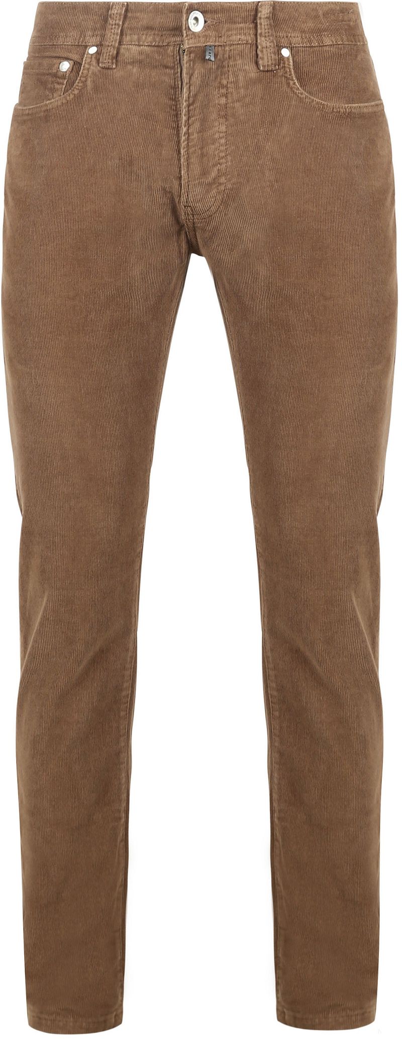Pierre Cardin Broek Lyon Future Flex Corduroy Bruin