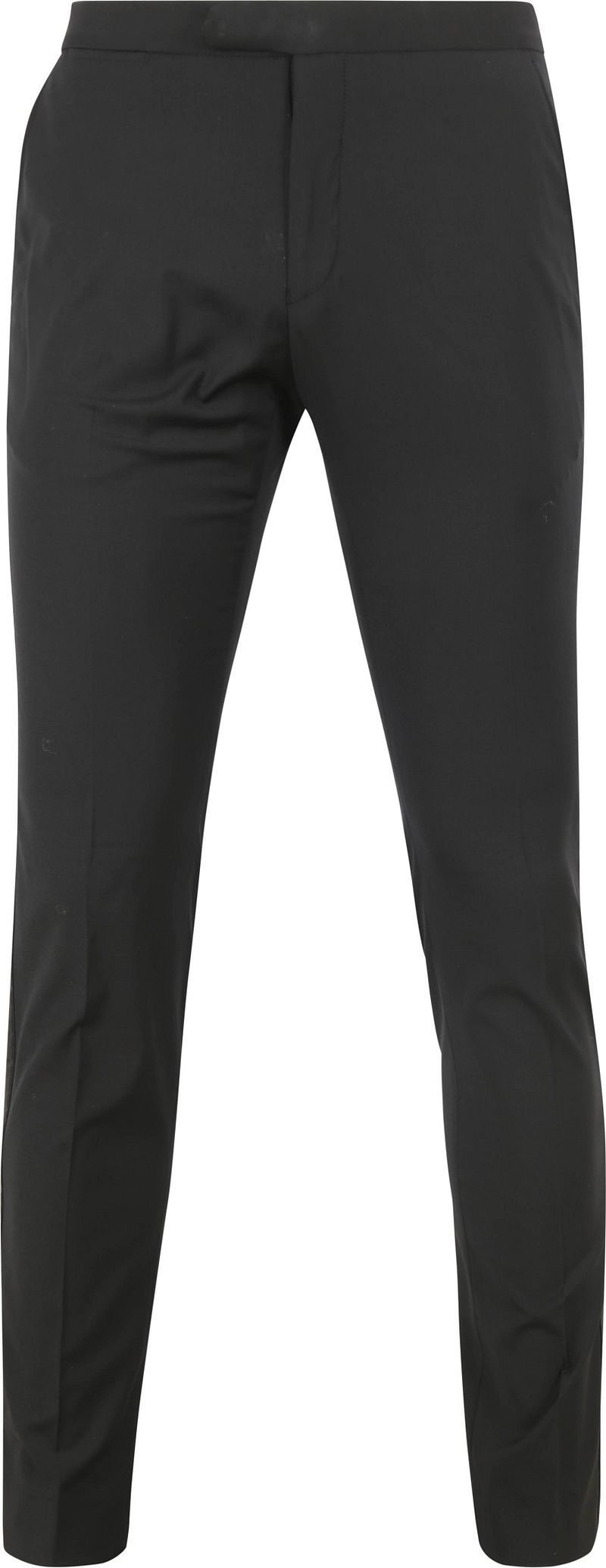 Suitable Gala Pants Wol Blend Zwart