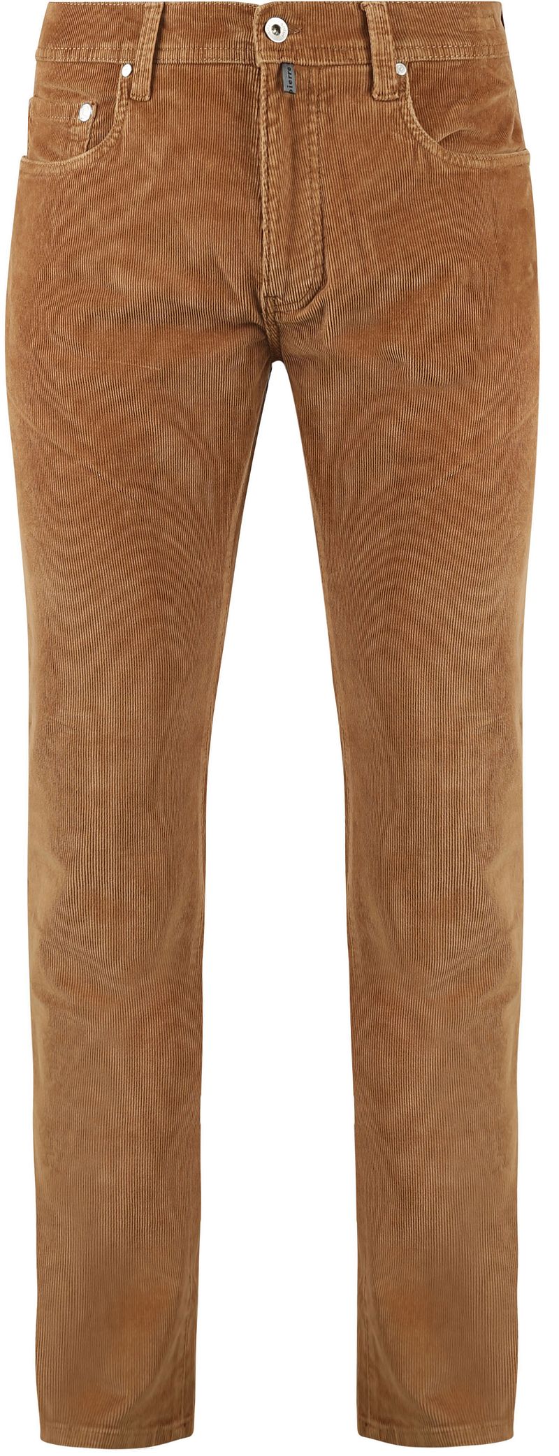 Pierre Cardin Broek Lyon Future Flex Corduroy Bruin