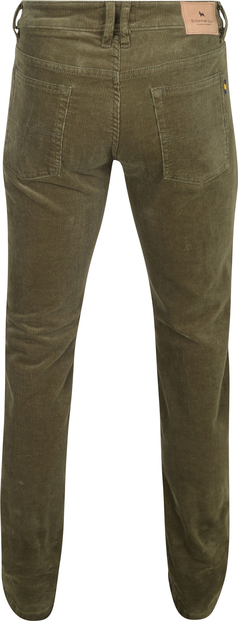 Steppin' Out Corduroy Broek Johnson Groen