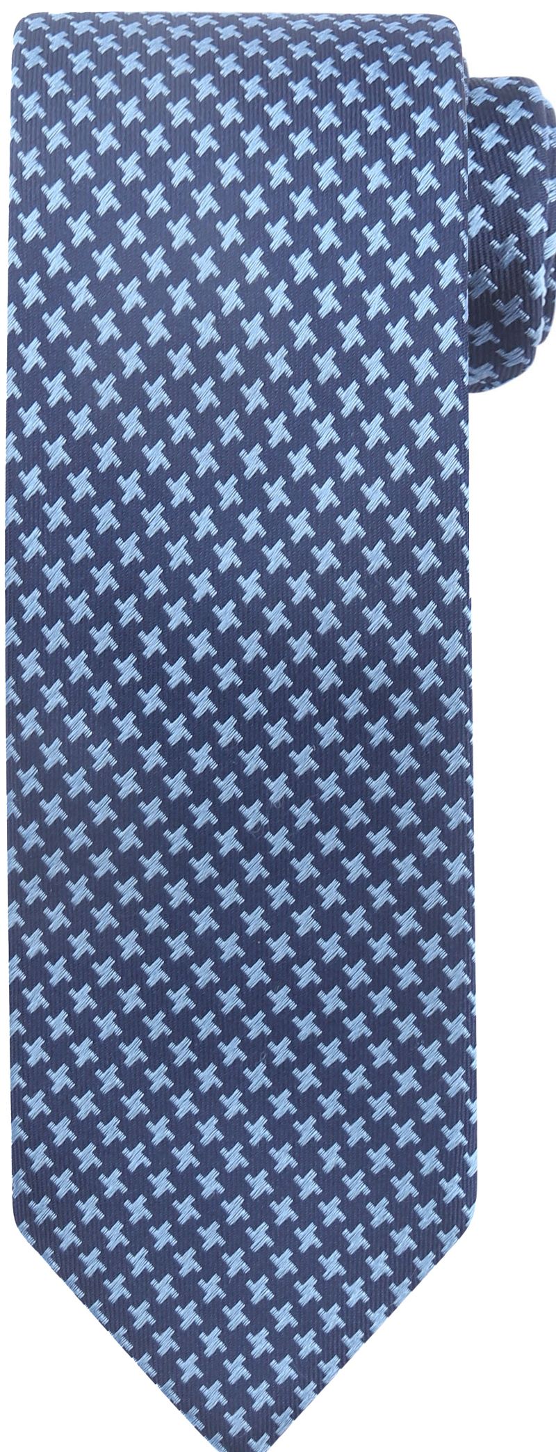 Suitable Stropdas Zijde Dessin Navy