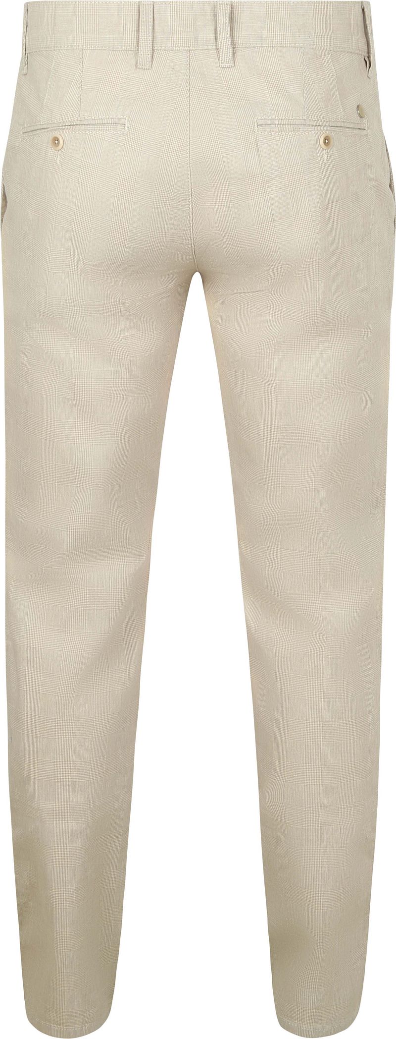 Alberto Lou Chino Linnen Mix Beige