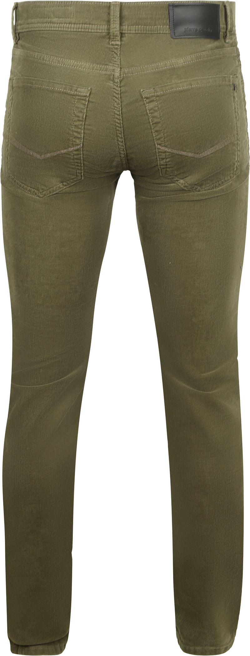 Pierre Cardin Broek Lyon Corduroy Olive