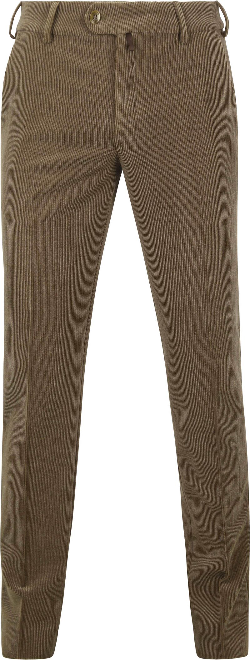 Meyer Chino Roma Wol Corduroy Olijfgroen
