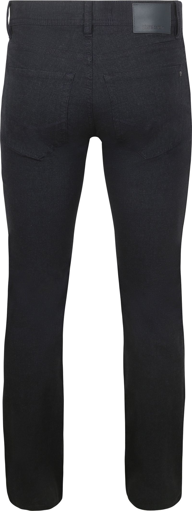 Pierre Cardin Broek Lyon Tapered Print Navy