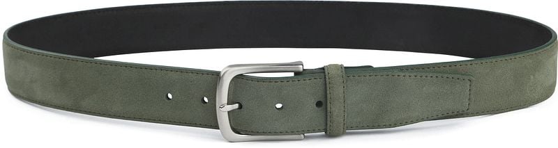 Suitable Ledergürtel Wildleder Grün - Größe 95 günstig online kaufen