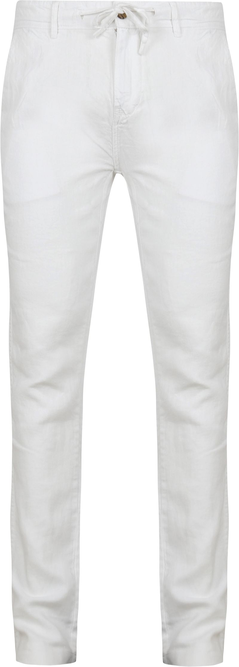 Suitable Chino Linnen Wit
