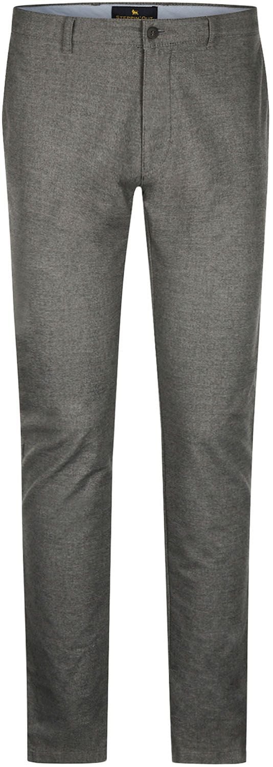 Steppin' Out Chino Newbury Melange Grau - Größe 54 günstig online kaufen