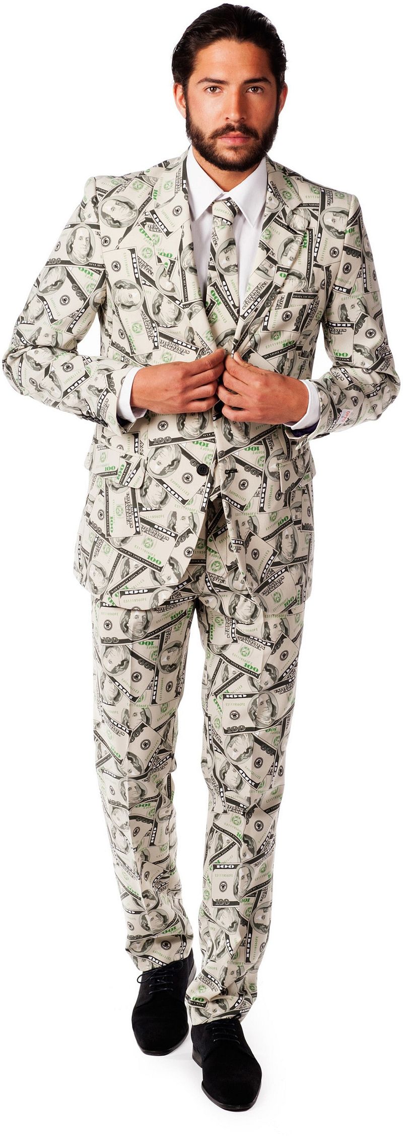 OppoSuits Costume Cashanova Vert taille 48