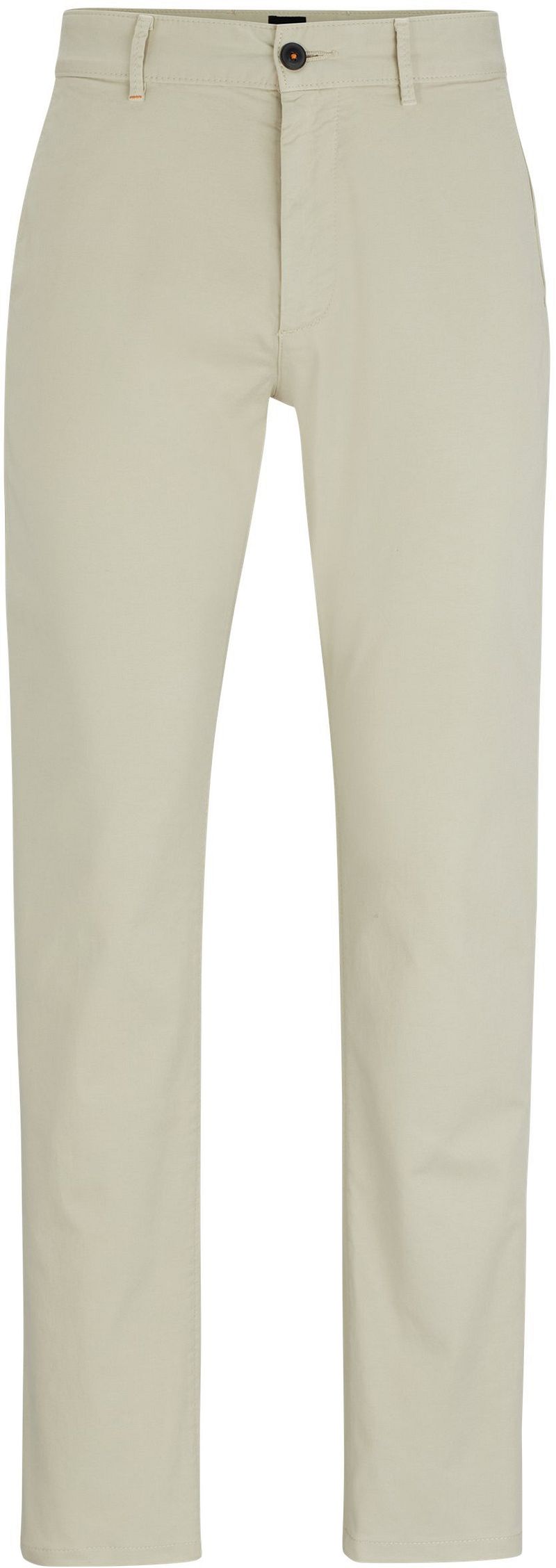 Hugo Boss Slim-Fit Chino Broek voor Heren Beige Heren