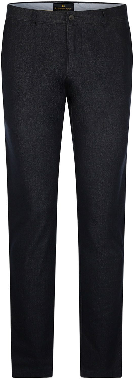 Steppin' Out Chino Newbury Melange Navy - Größe 54 günstig online kaufen