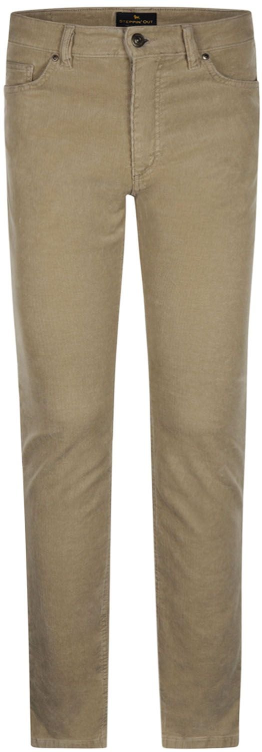 Steppin' Out Corduroy Broek Johnson Sand