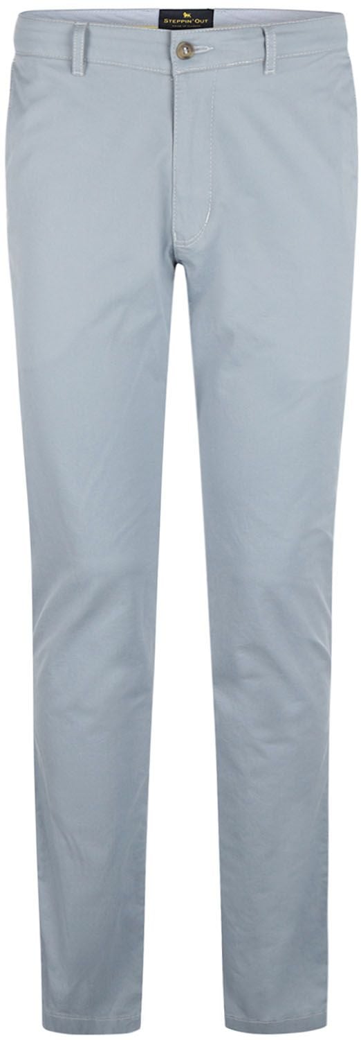 Steppin' Out Chino Newbury Sky Blauw
