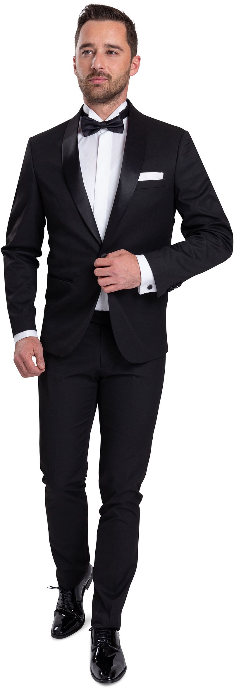 Suitable Smoking Harlem Stretch   Noir taille 46