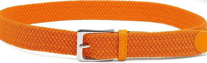 Suitable Geflochtener Gürtel Orange - Größe 85 günstig online kaufen