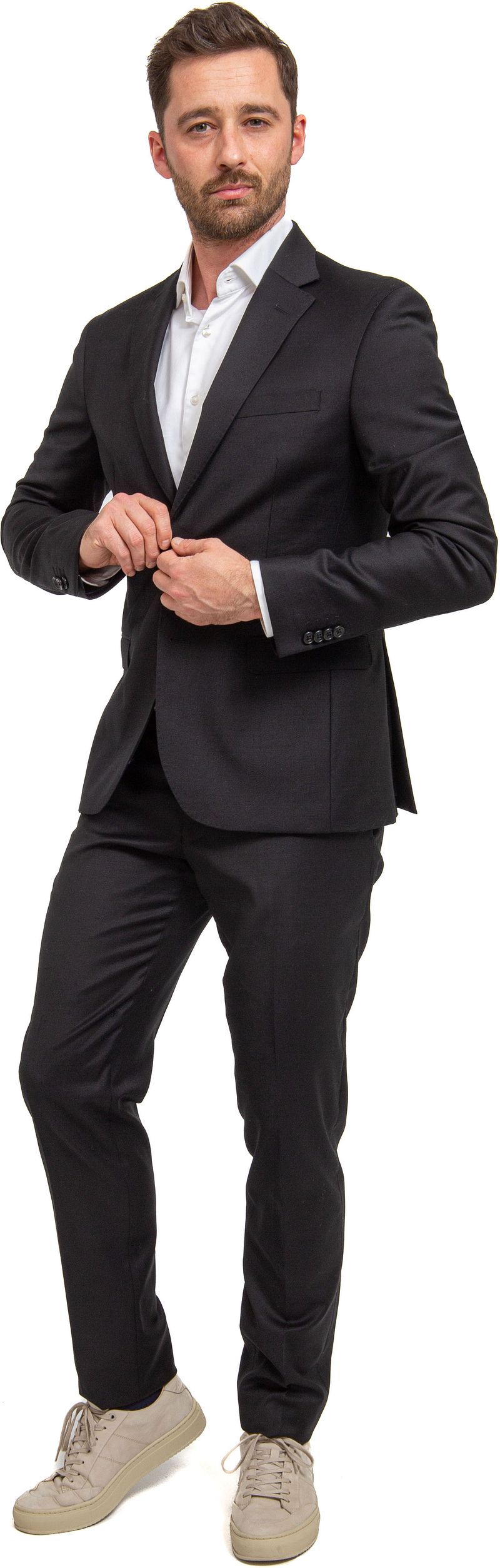 Suitable Costume Toulon Serge Uni  Noir taille 46