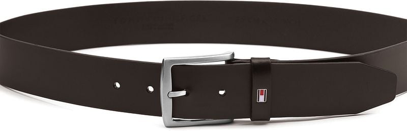 Tommy Hilfiger Denton Gürtel Dunkelbraun - Größe 105 günstig online kaufen