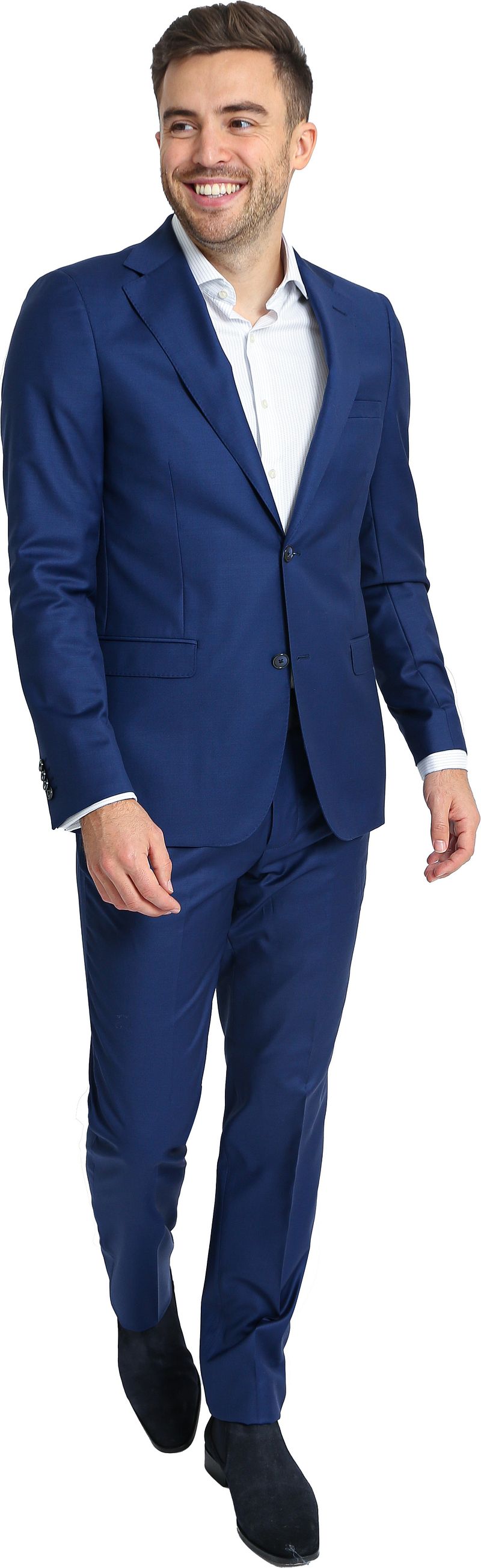 Suitable Suit Wool Royal Blau - Größe 48 günstig online kaufen