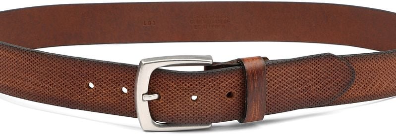 Suitable Ledergürtel Leder Cognac Braun - Größe 105 günstig online kaufen