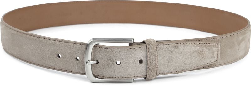 Suitable Ledergürtel Wildleder Taupe - Größe 105 günstig online kaufen