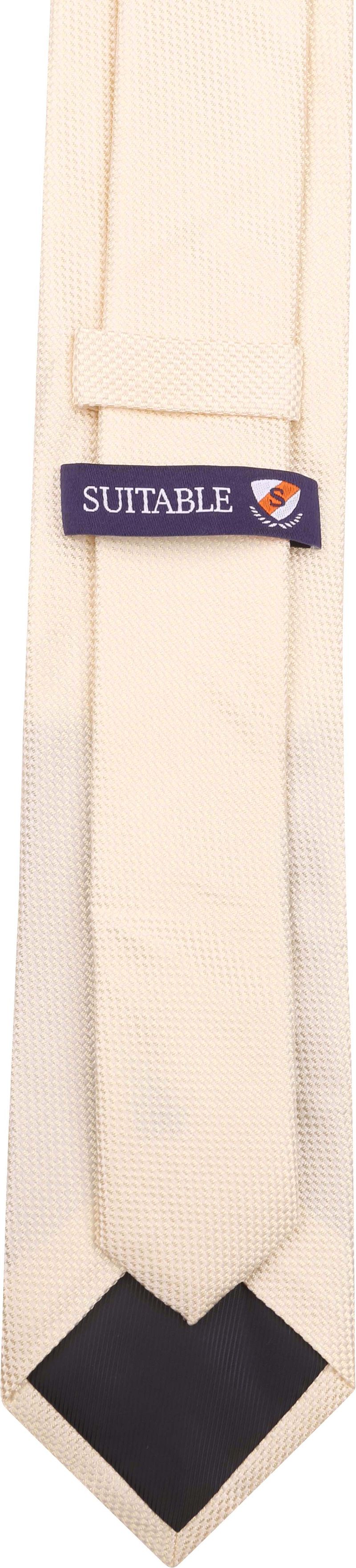 Suitable Seide Krawatte Ecru - günstig online kaufen