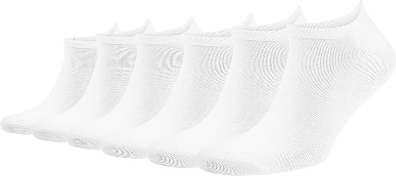 Suitable Chaussettes Courtes Lot de 6 Blanche Blanc taille 39-42