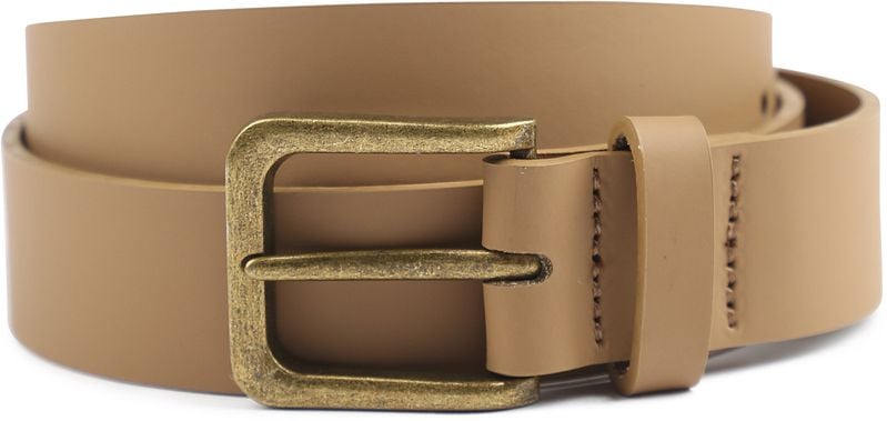 Scotch and Soda Riem Beige Leer