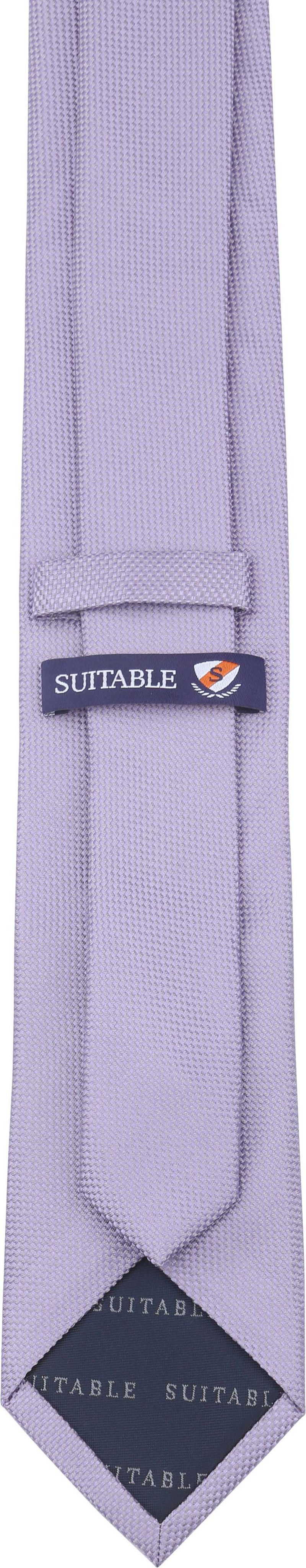 Suitable Zijde Stropdas Lila