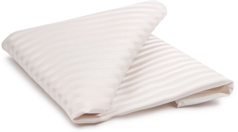 Suitable Zijde Stropdas Met Pochet Ivoor