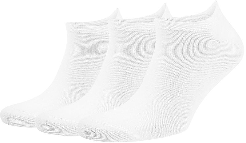 Suitable Chaussettes Courtes Lot de 3 Blanche Blanc taille 43-46