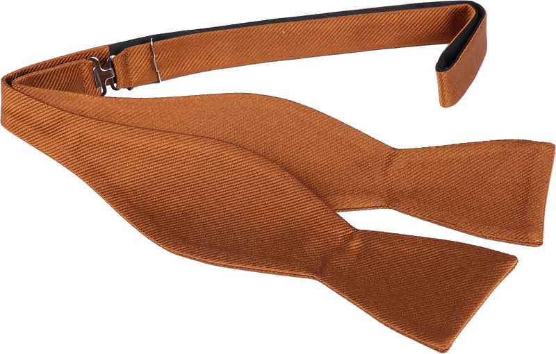 Noeud à nouer Soie Foncé   Orange