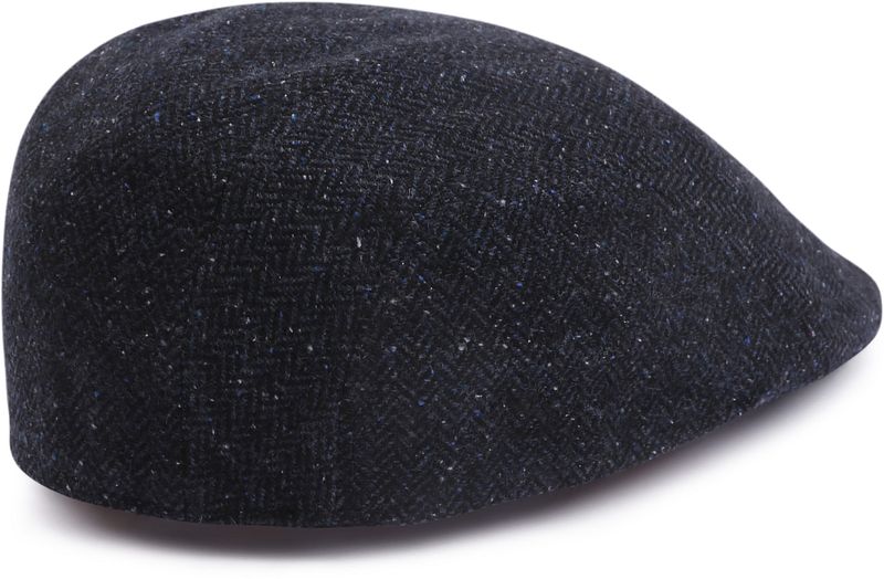 Suitable Flat Cap Savas Navy