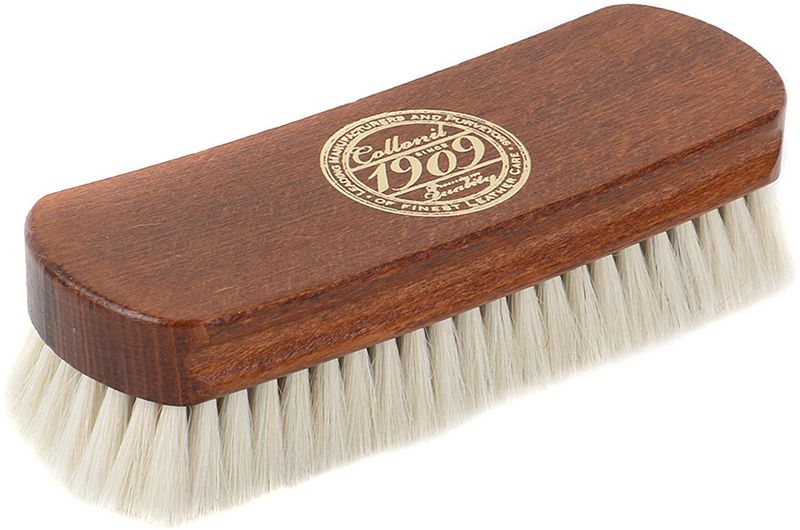 Collonil Brosse à lustrer Poils de Chèvre  Marron