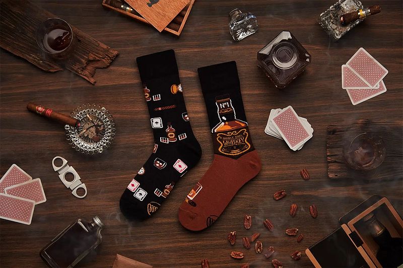 Many Mornings Socken Whisky - Größe 39-42 günstig online kaufen