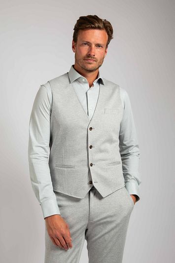Suitable Gilet Kris Mist Grijs