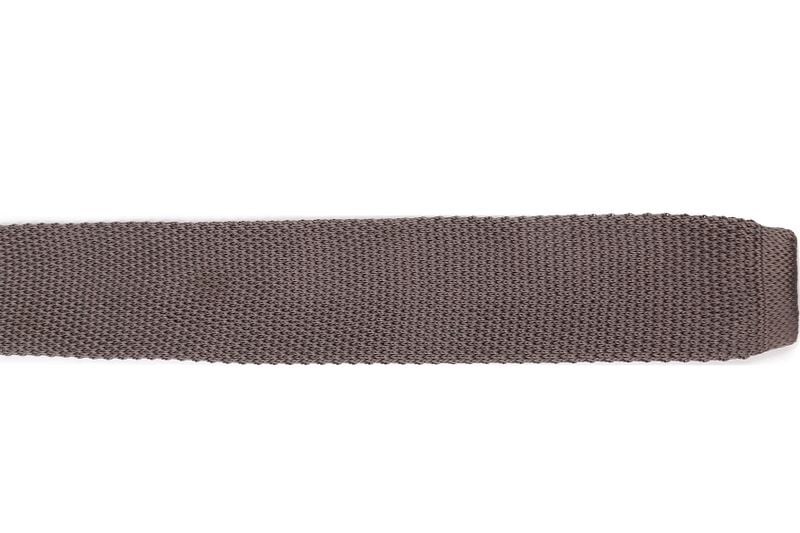 Suitable Knitted Krawatte Taupe - günstig online kaufen