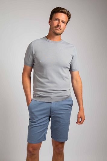 Suitable Knitted T-shirt Wap Grijs