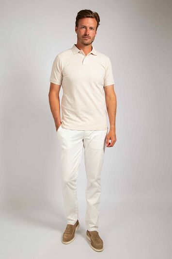 Suitable Mang Poloshirt Ecru  - Größe 3XL günstig online kaufen