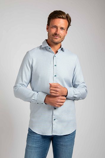 Suitable Overhemd Check Print Groen